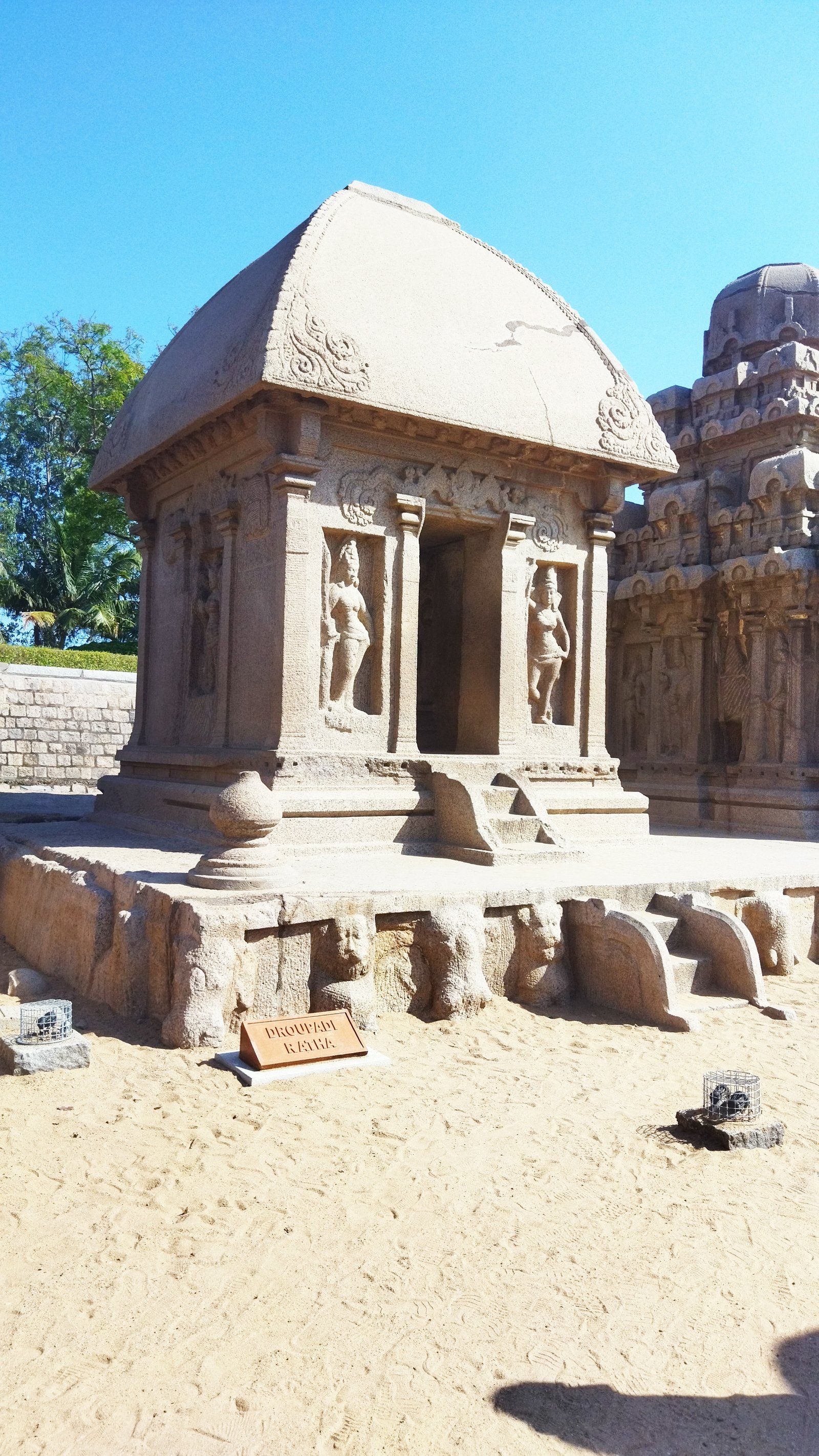 Draupadi Ratha, Mahabalipuram, TN