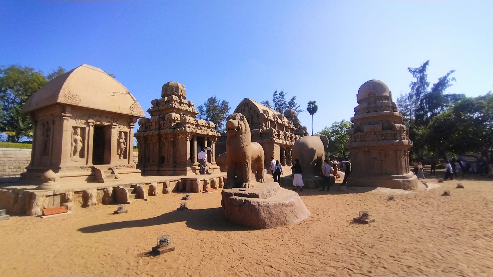 Five Ratha complex, Mahabalipuram, TN