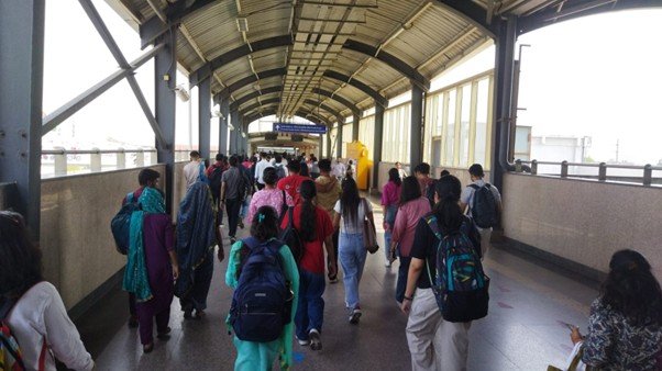 Rajouri garden metro interchange
