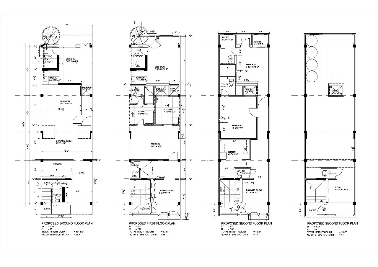 Maximizing Space, Function, and Comfort in Multi-Story Residential Design in Delhi