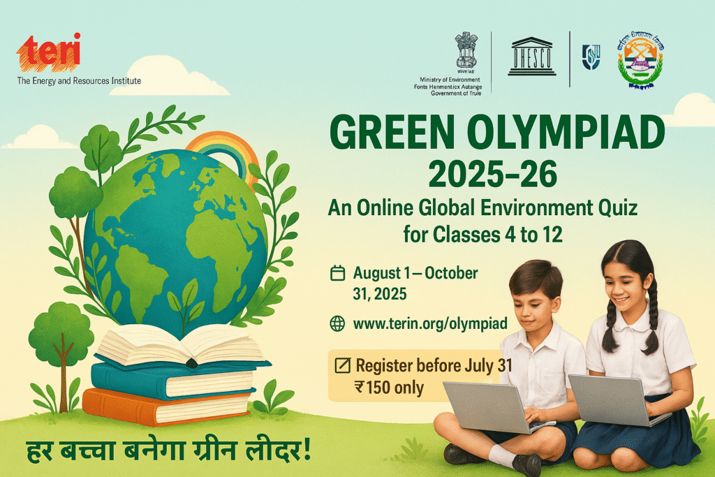 Green Olympiad 2025–26: A Global Environment Examination for School ...