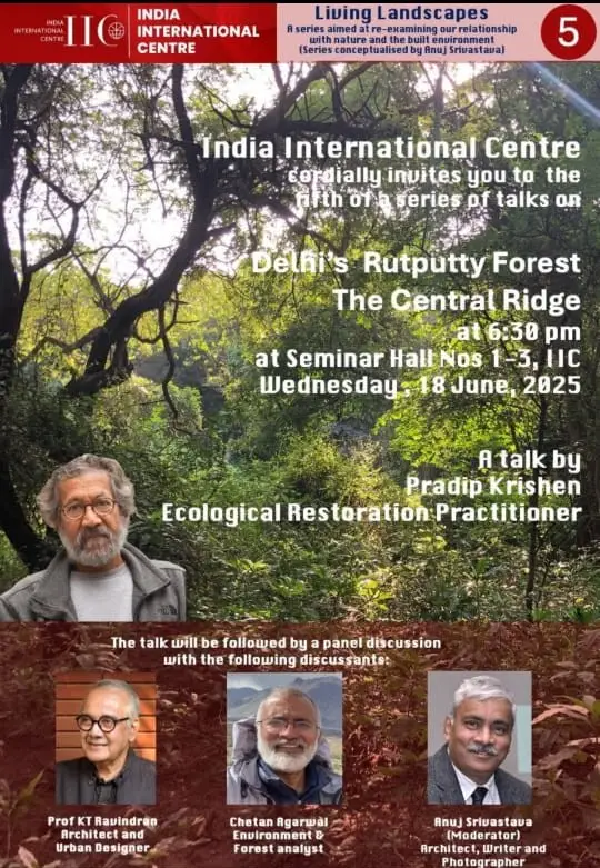 Delhi’s Rutputty Forest