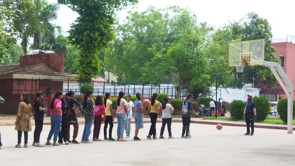 Basketball Ground National Bal Bhavan