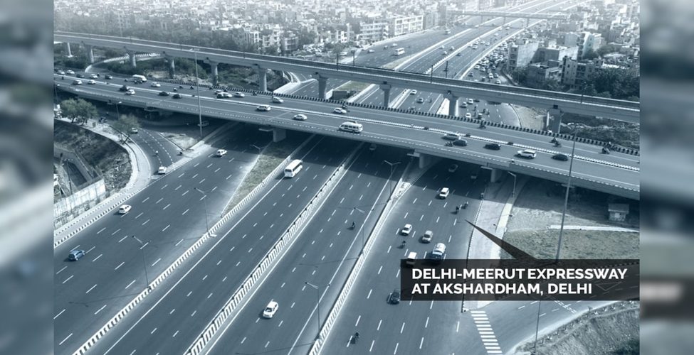 Delhi Meerut expressway : URBAN SPRWAL IN INDIA