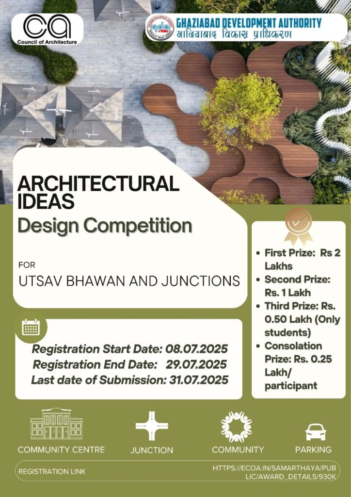 National Architectural Design Competition for Utsav Bhawan