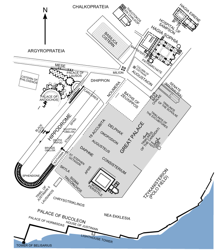 MAP- Hagia Sophia Grand Mosque