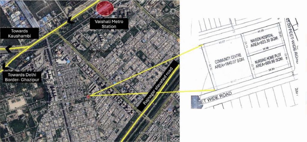 MAP for Utsav Bhawan