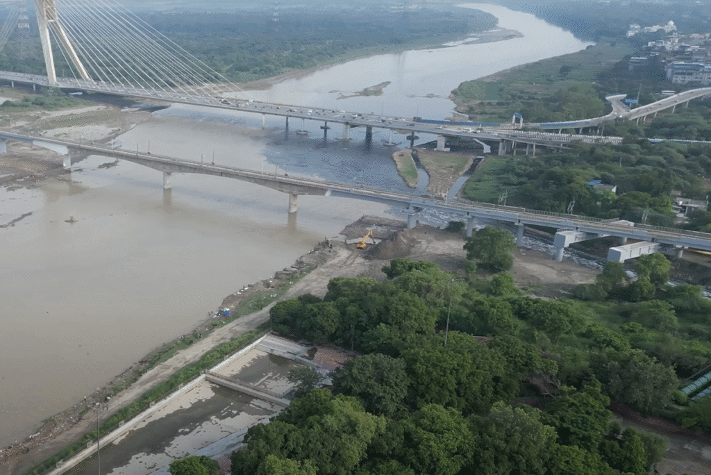 Yamuna River in Delhi