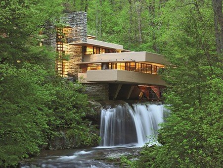  Fallingwater (1935–1939, Pennsylvania)
