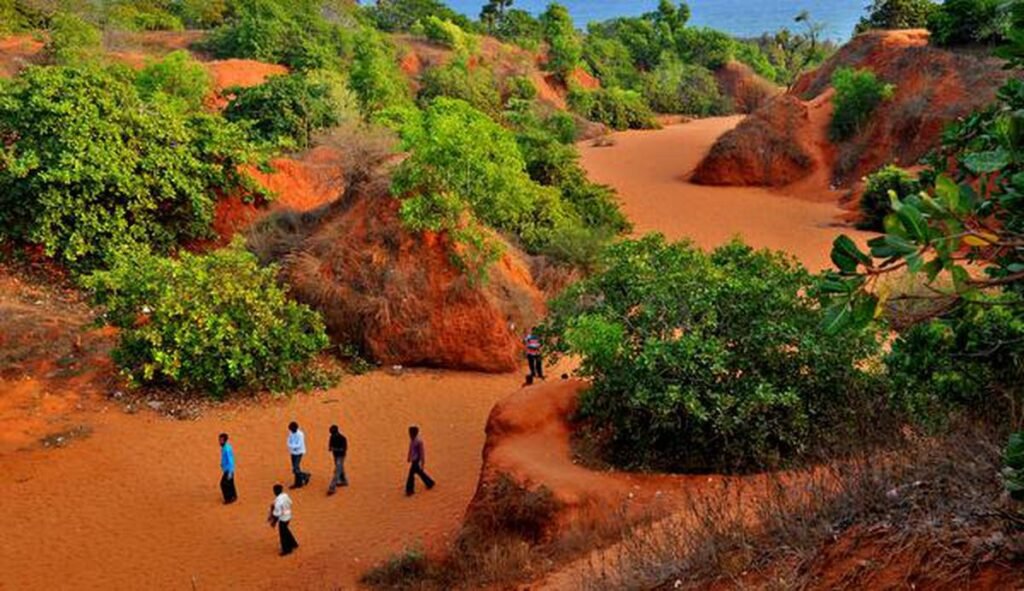 Erra Matti Dibbalu Red Sand Dunes near Visakhapatnam, Andhra Pradesh — now on UNESCO Tentative List