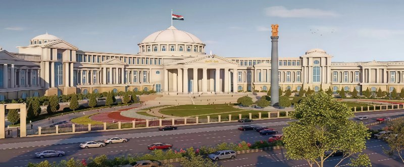Render of the proposed Bombay High Court Complex by Hafeez Contractor.