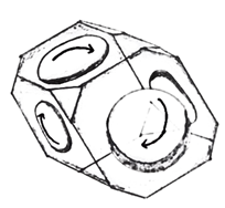 HOLLOW CONCRETE BLOCKS USED TO MAKE AN ARTIFICIAL ISLAND