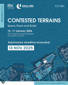 Urban ARC 2026 Extends Submission Deadline to 13 November 2025