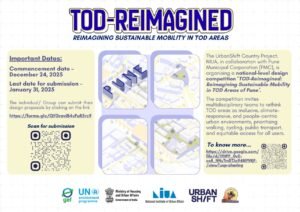 NIUA and Pune Municipal Corporation Launch National Design Competition on Sustainable Mobility in TOD Areas