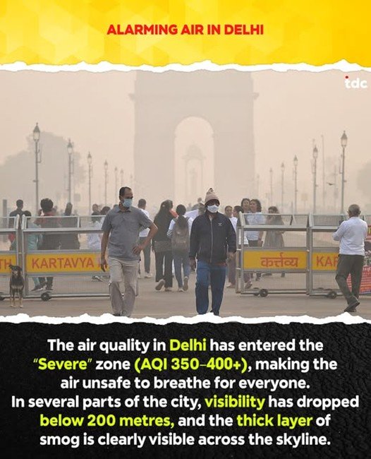 Delhi Under a Toxic Sky: A Statistical Portrait of an Air Quality Emergency