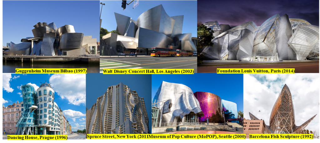 Master pieces by frank o. Gehry