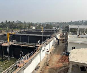 30 MLD STP at North Barrackpore, West Bengal