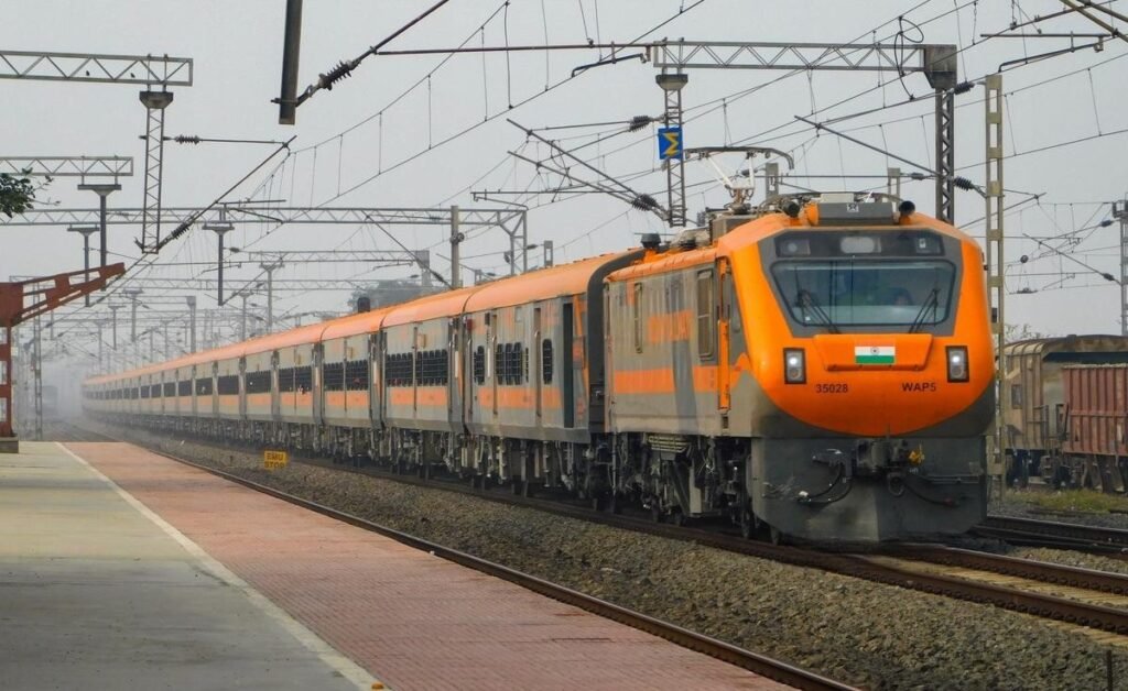 Amrit Bharat Express train enhancing passenger comfort and rail connectivity in India