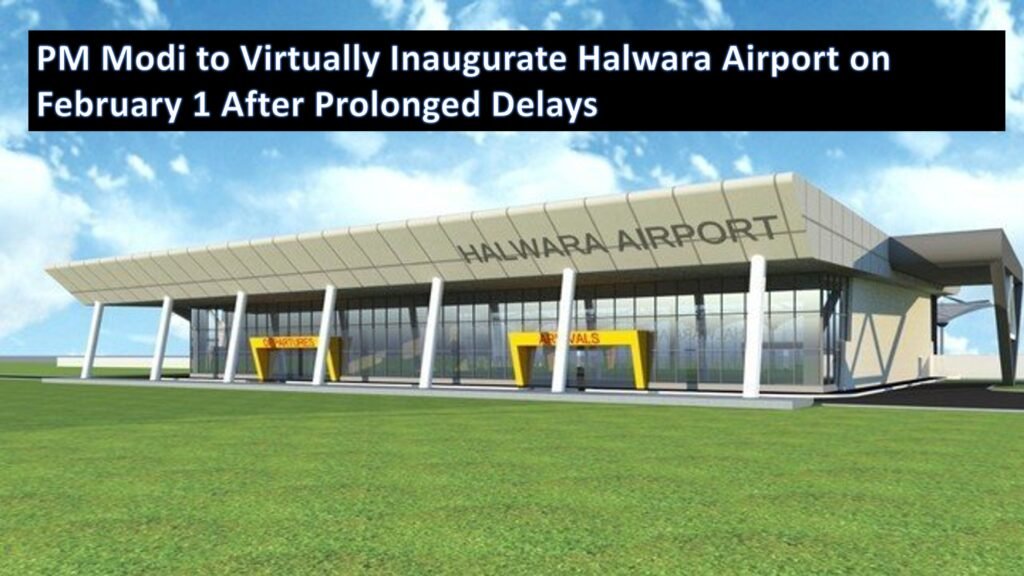 Halwara Airport in Ludhiana to be virtually inaugurated by Prime Minister Narendra Modi