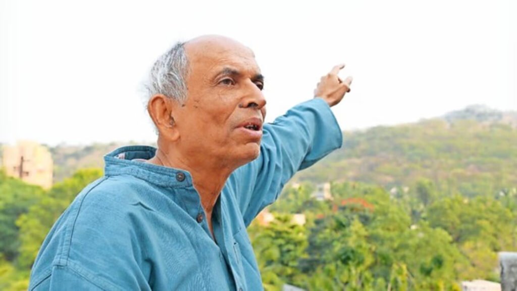 Madhav Gadgil, renowned Indian ecologist, speaking about landscape and environmental conservation