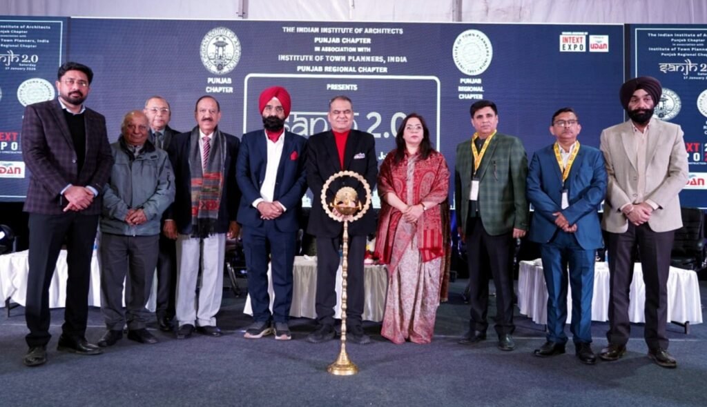 Members of Institute of Town Planners India during Sanjh 2.0 conference at INTEXT Expo 2026