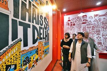 Jyotiraditya M. Scindia Engages IIT Delhi Students Under ‘Bharat Sampark’ Outreach