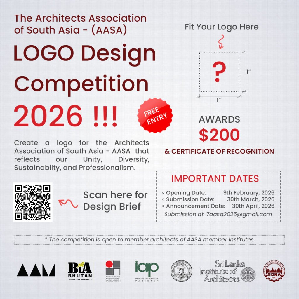 Poster of AASA Logo Design Competition 2026 announcing $200 prize and submission deadline 30 March 2026
