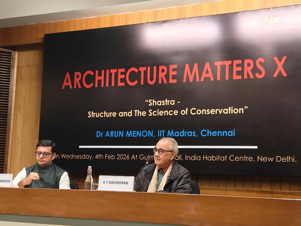 Architecture Matters X: Where Shastra Meets Science Rethinking Heritage Conservation in India