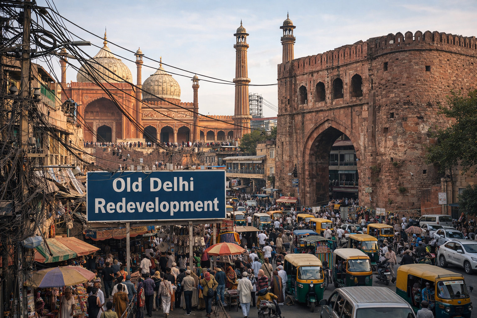 Delhi Government to Redevelop Walled City, Preserve Heritage to Boost Tourism