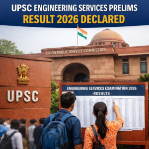 Union Public Service Commission Declares Engineering Services (Preliminary) Examination 2026 Results