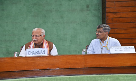 Union Minister Manohar Lal Reviews NBCC and CPWD Projects in Parliamentary Consultative Committee Meeting