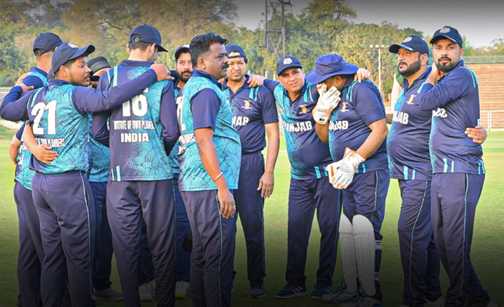 Punjab cricket team players during ITPI Sports Meet 2026