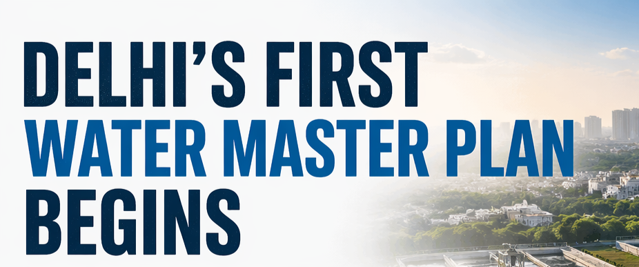 Delhi Begins Work on First Integrated Water Master Plan to Address Water Crisis