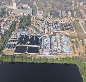 Sewage Treatment Capacity Plant under Namami Gange Programme improving Ganga river water quality