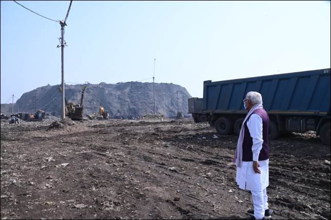 Bhalswa Dumpsite Cleanup Nears Completion as Union Minister Sets September Deadline