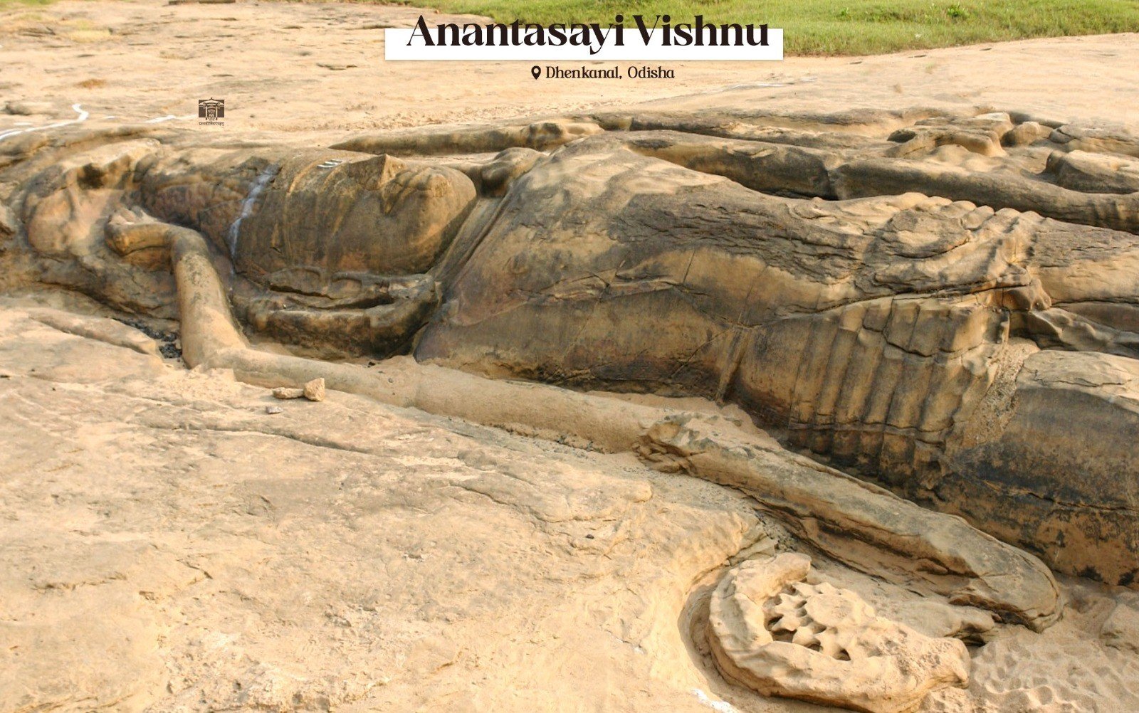 ASI Highlights India’s Largest Rock-Cut Anantasayi Vishnu Sculpture in Odisha