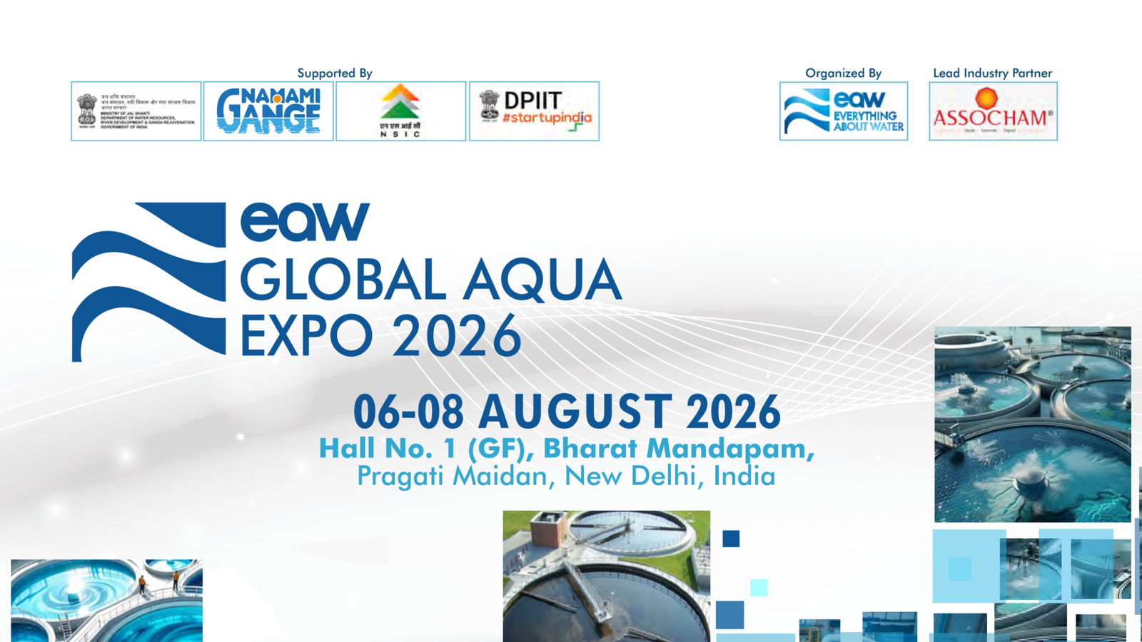 EAW Global Aqua Expo 2026 to Showcase Global Water Innovation at Bharat Mandapam