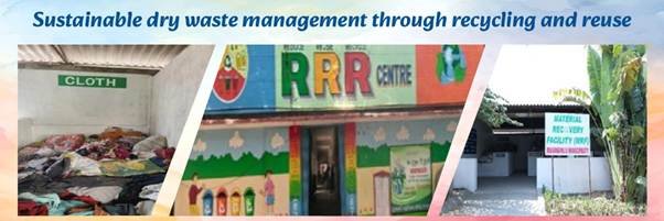 RRR Centre for dry waste management in Madanapalle Municipality