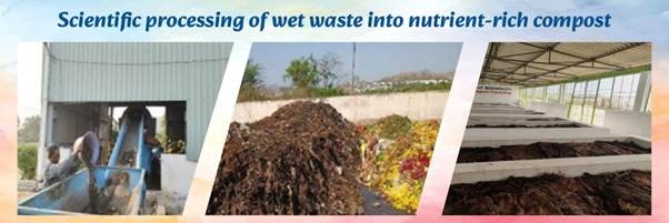 Scientific composting of wet waste in Madanapalle Municipality