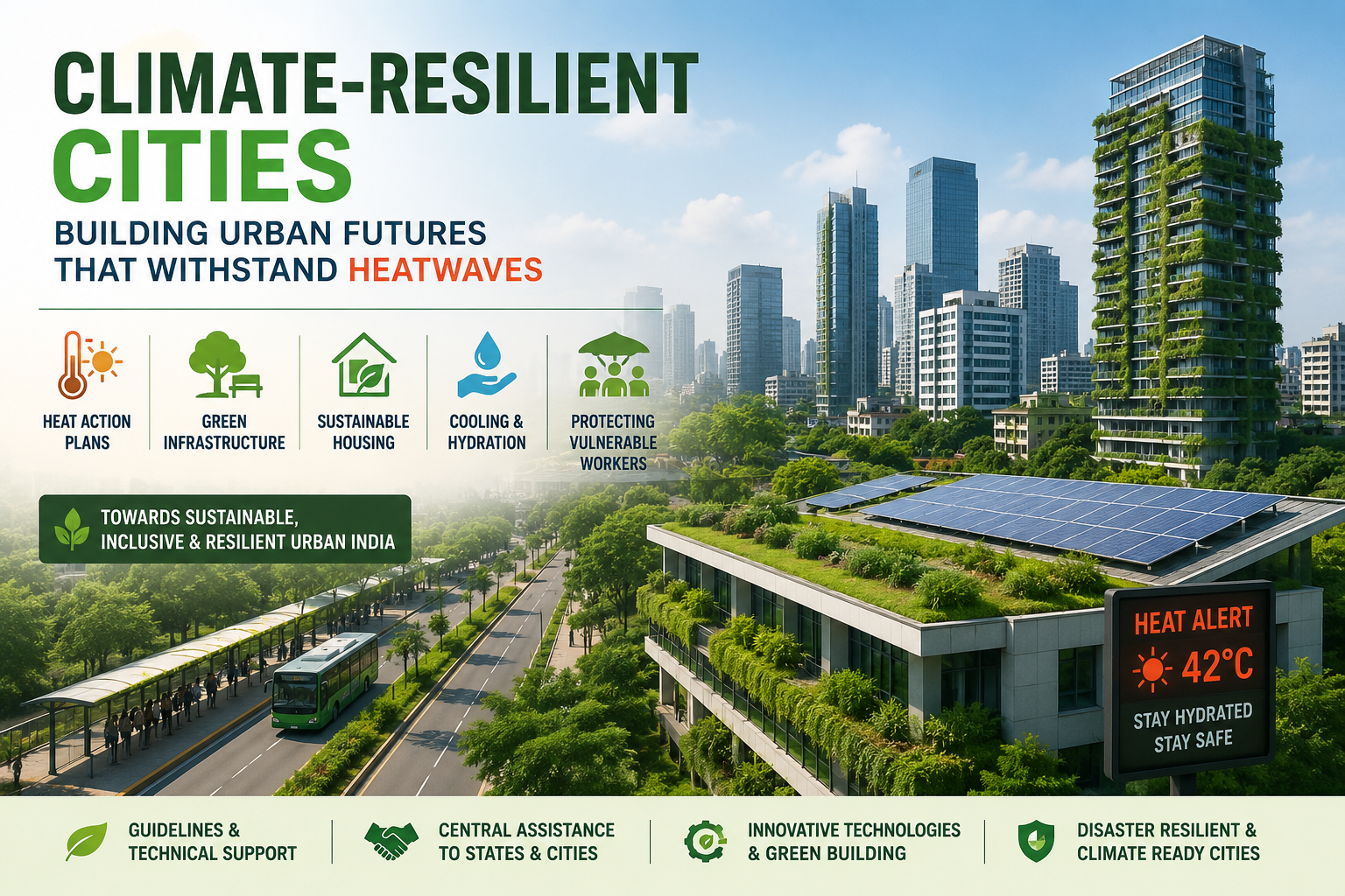 Climate-Resilient Cities: Centre Strengthens Heatwave Preparedness Through Planning Guidelines and Urban Missions