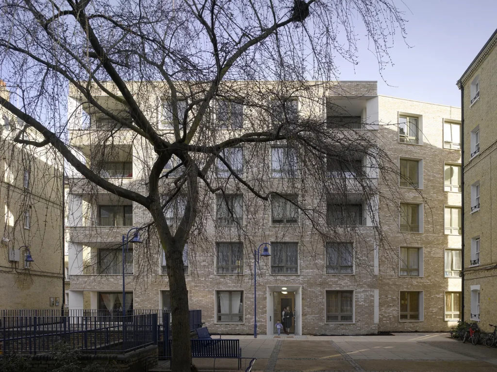 Darbisher Place social housing project in London by Níall McLaughlin Architects