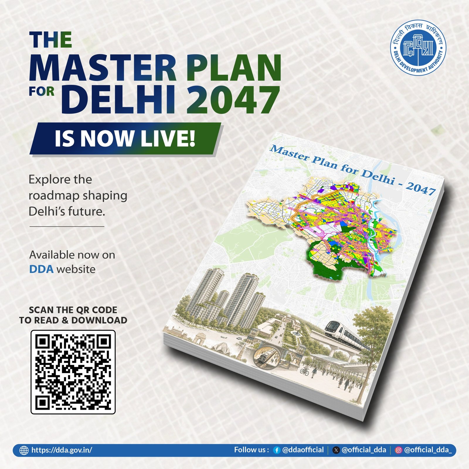 Master Plan for Delhi 2047 Goes Live, Sets Roadmap for a Greener, Better-Connected and Future-Ready Capital