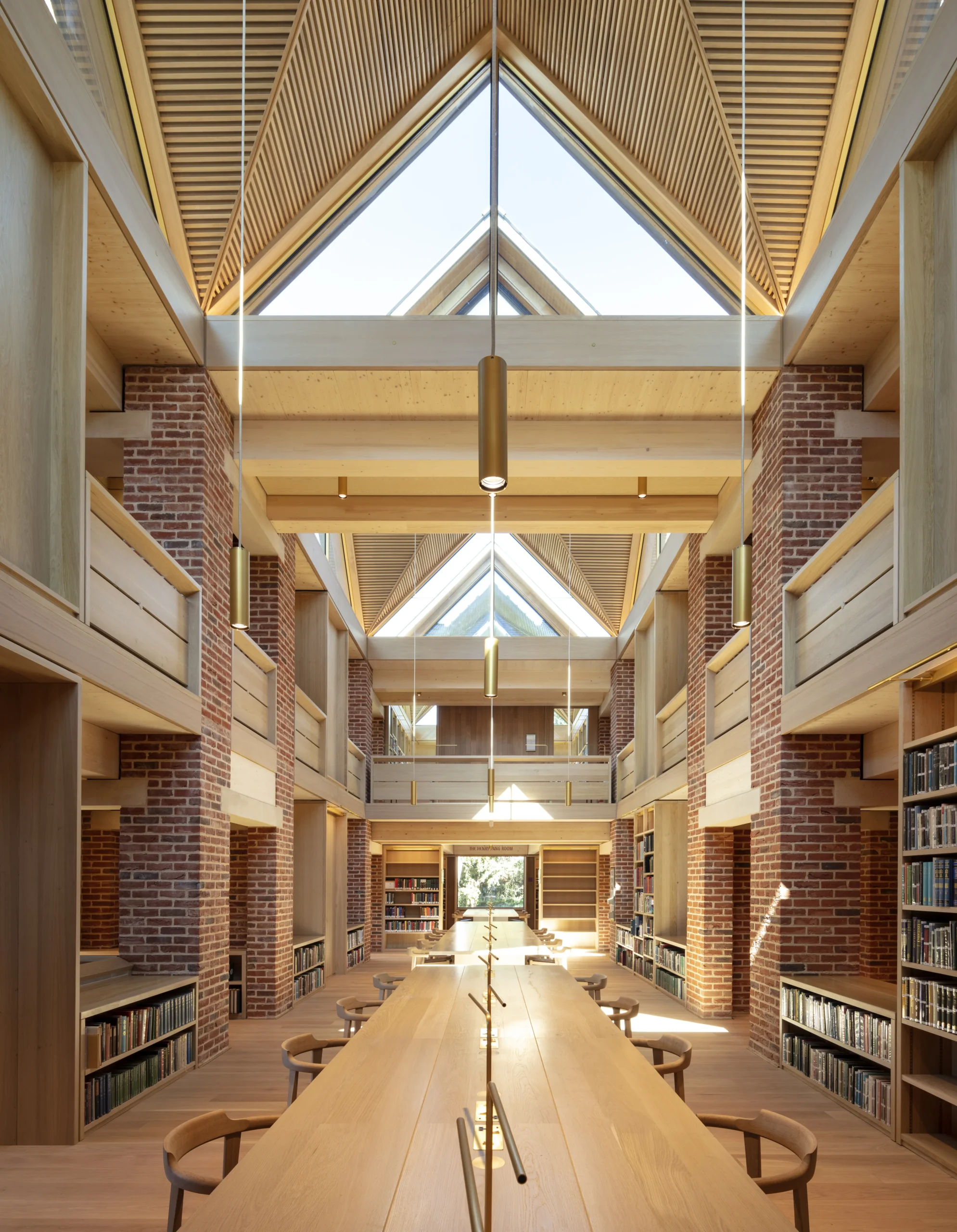 New Library at Magdalene College Cambridge by Níall McLaughlin Architects