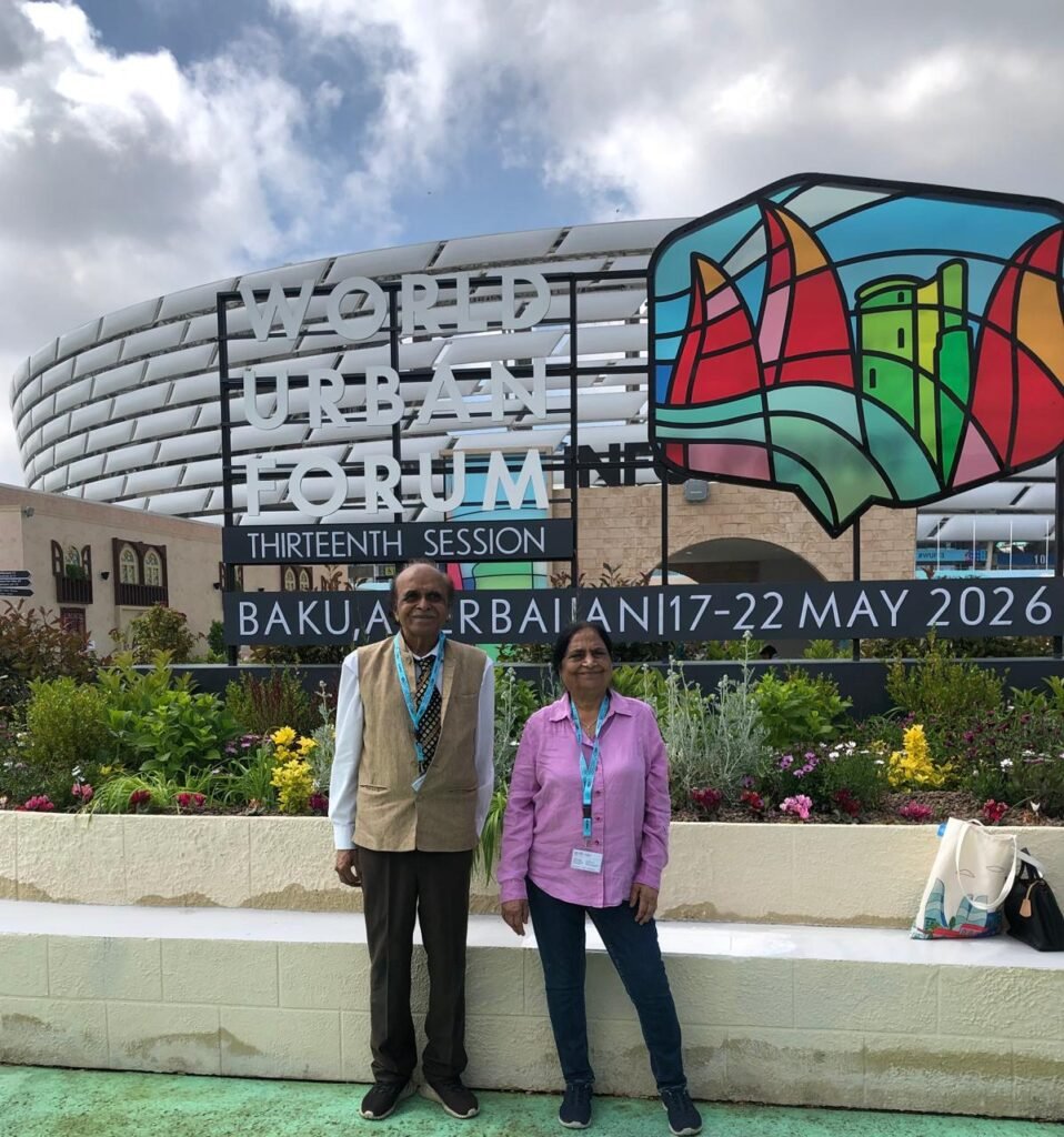 World Urban Forum 13 venue in Baku, Azerbaijan, during the 2026 global urban development forum.