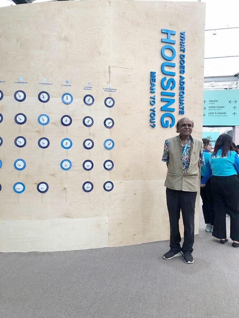 Interactive housing and urban design exhibition at World Urban Forum 13 in Baku.