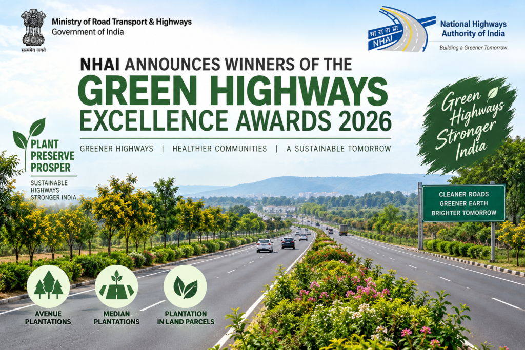NHAI Green Highways Excellence Awards 2026 winners