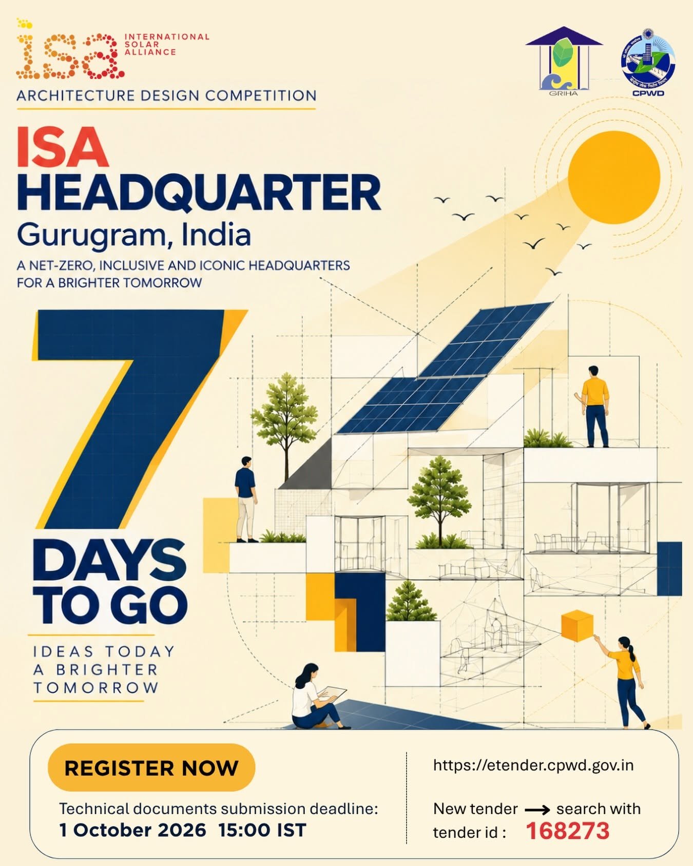 ISA Headquarters Architecture Design Competition Opens for Gurugram Landmark