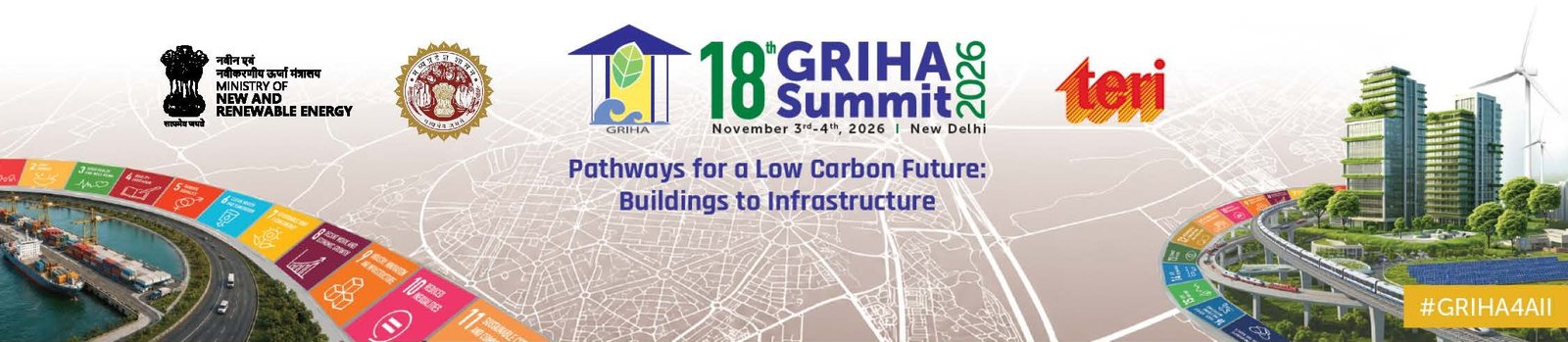 18th GRIHA Summit 2026 to Explore Pathways for a Low-Carbon Future: Buildings to Infrastructure