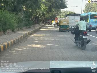 CAQM Conducts Inspection Drive Along Delhi’s Ring Road to Assess Road Dust and Cleaning Operations