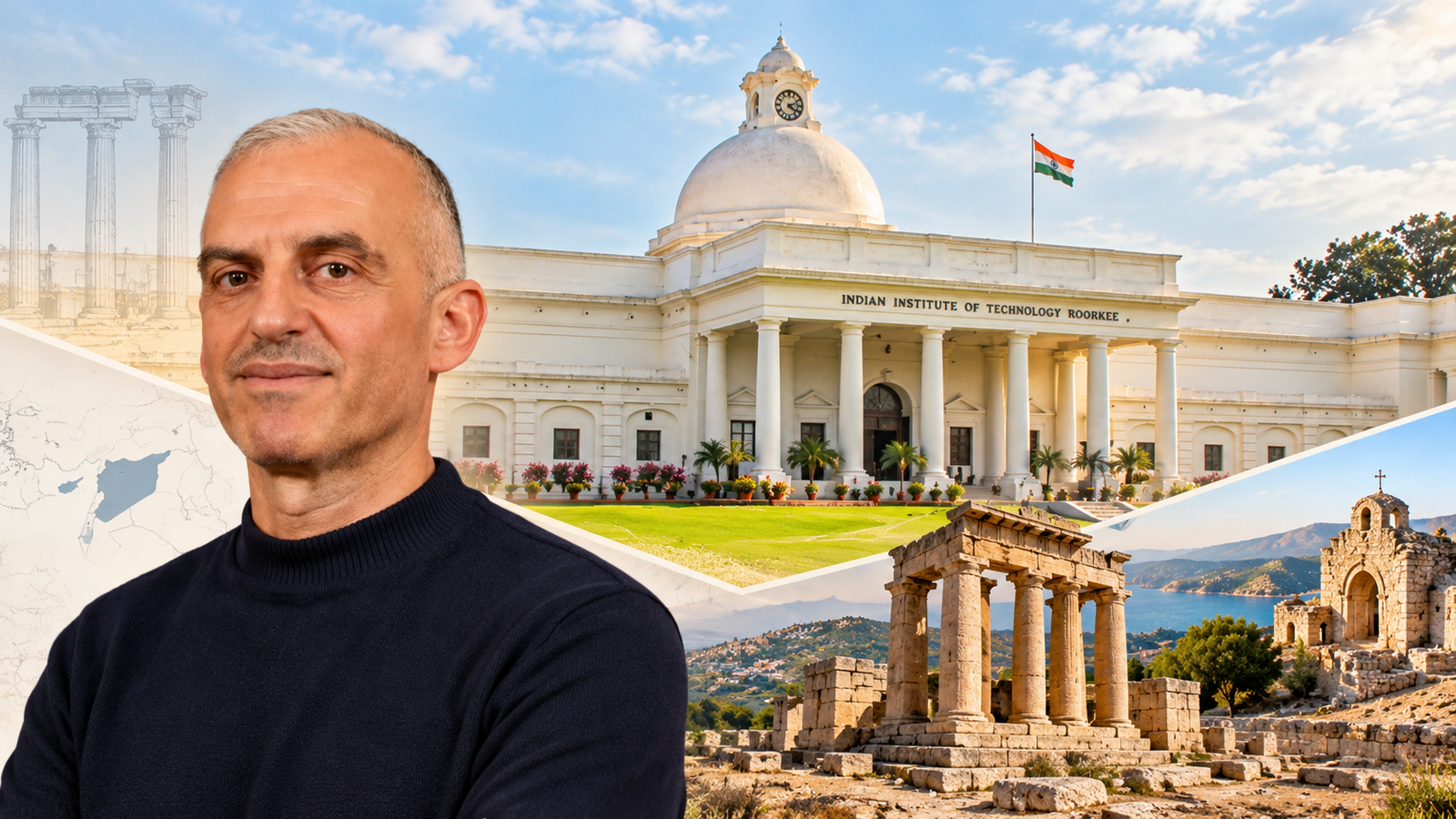 IIT Roorkee Honours Dr. Ghieth Alwarah for Research on Syrian Architectural Heritage